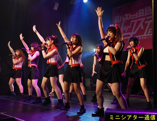 バクステ外神田一丁目の新ユニット「Stage S」が初のツーマンライブ開催、会場が熱狂の渦に！
