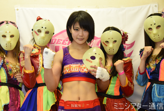 仮面女子・川村虹花、総合格闘技デビュー戦で勝利「本気でやっていることを見せたかった」