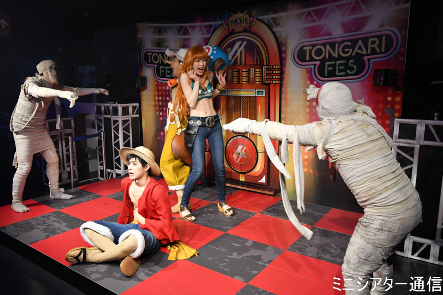 東京ワンピースタワーでホラーイベント 難破船からの訪問者 蘇りしミイラの呪い が開催 ミイラに襲わながらミッションをクリアせよ